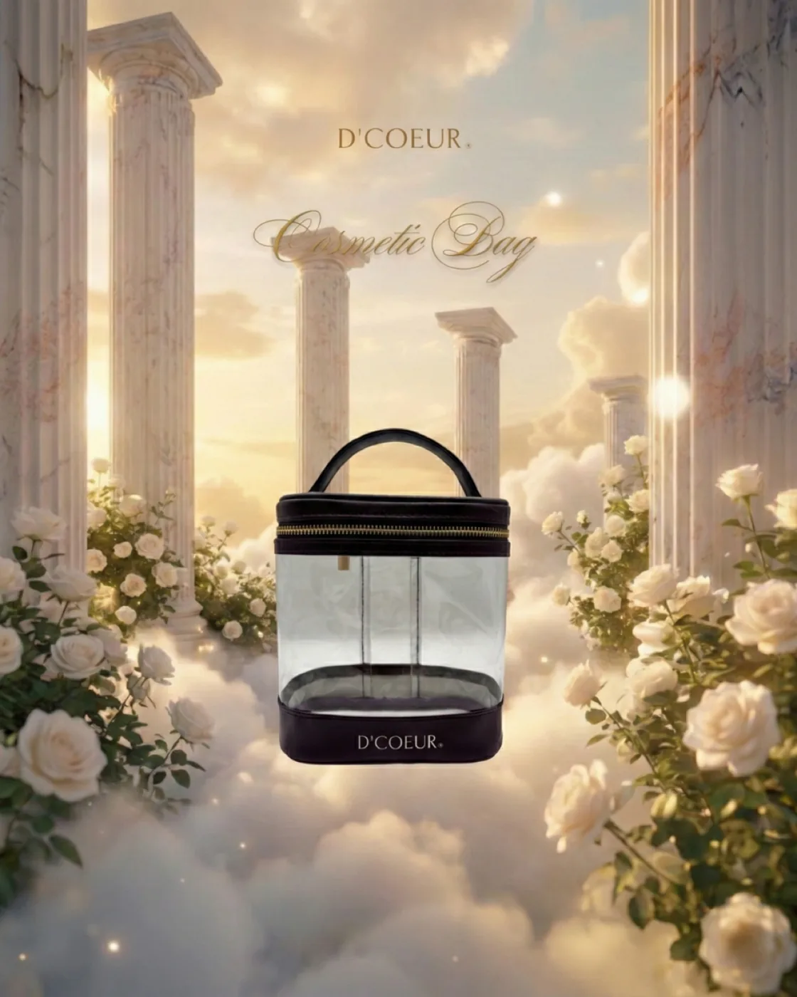 D'COEUR Limited Edition Cosmetic Bag